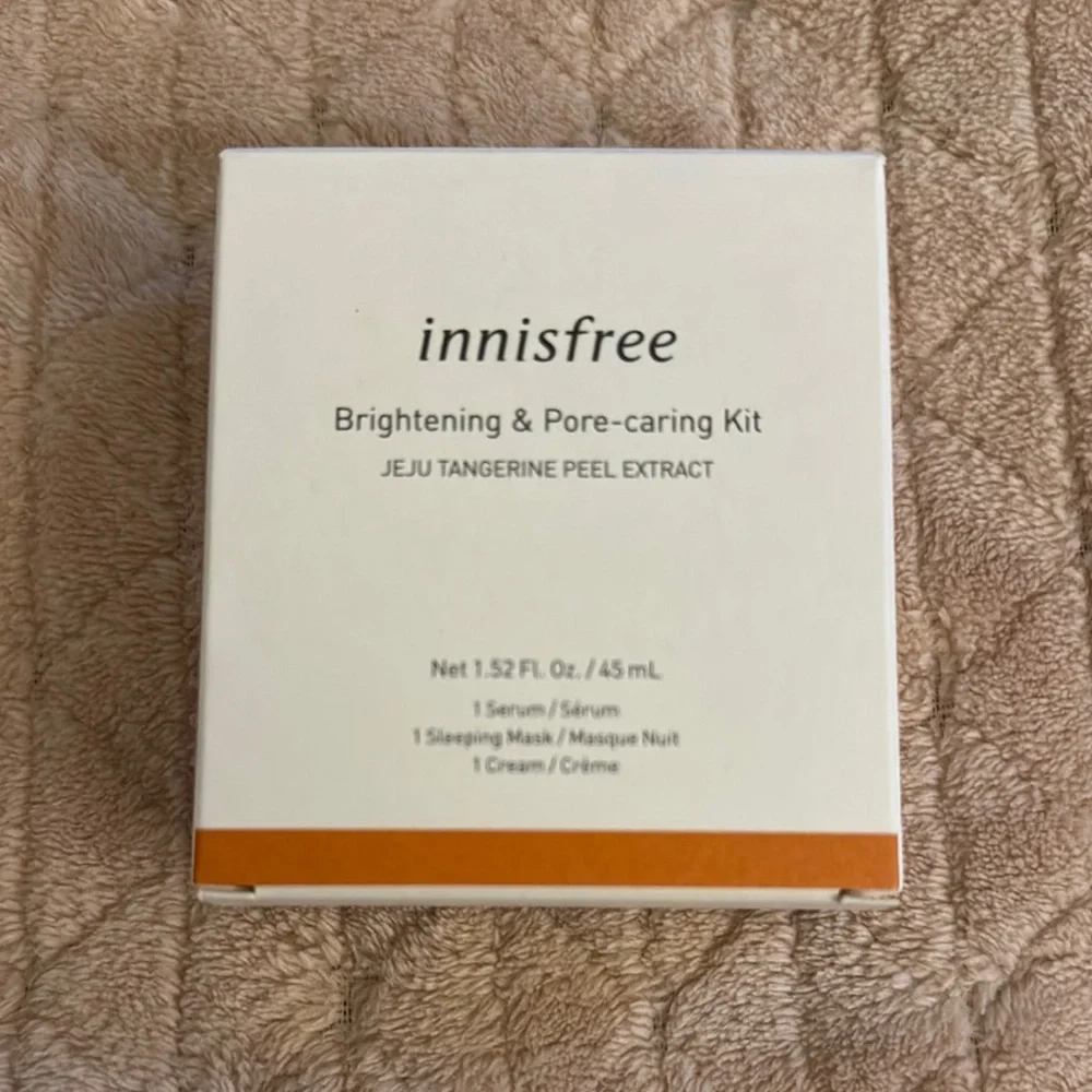 innisfree Brightening & Pore-caring Kit - travel size